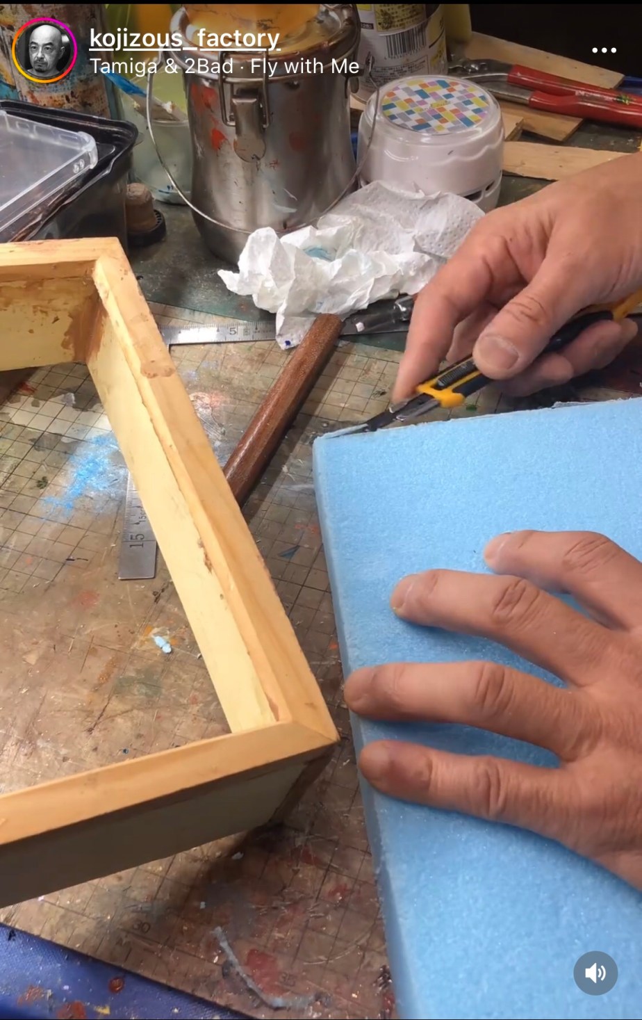 土台を作る。何の土台かは…おい！おい！おい！